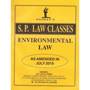 Pathan's Environmental Law Notes for BA. LL.B & LL.B [July 2019 New Syllabus] by Prof. A. U. Pathan | S. P. Law Class